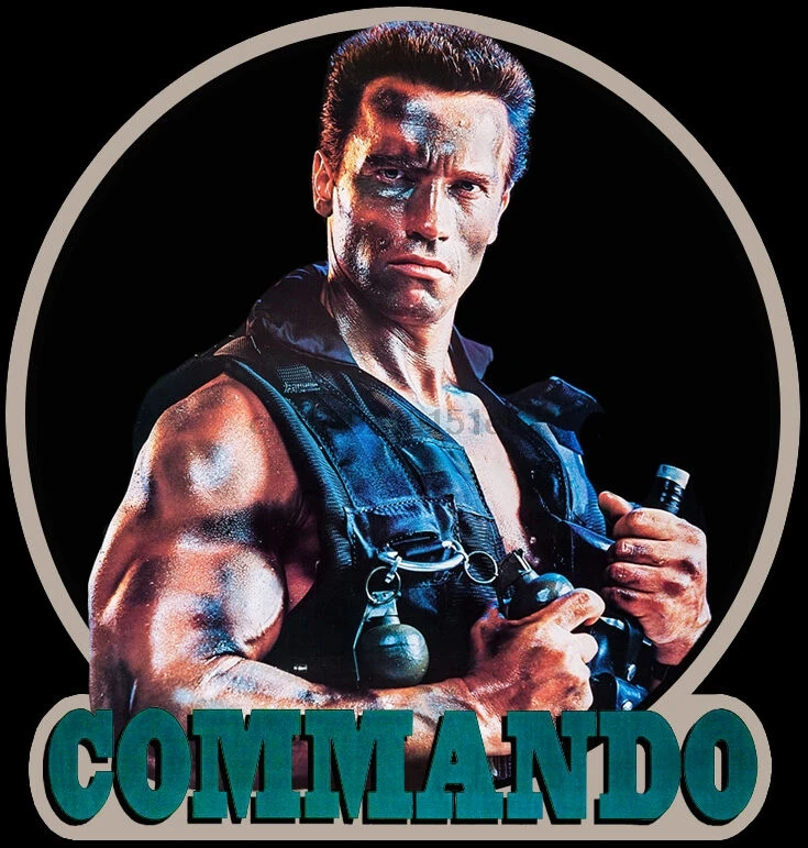 80 классический постер Schwarzenegger для командировок художественная футболка на заказ