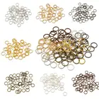 Незамкнутые соединительные кольца сделай сам, раздельные кольца-коннекторы для бижутерии, принадлежности для поделок, 50-500 шт., 3-20 мм