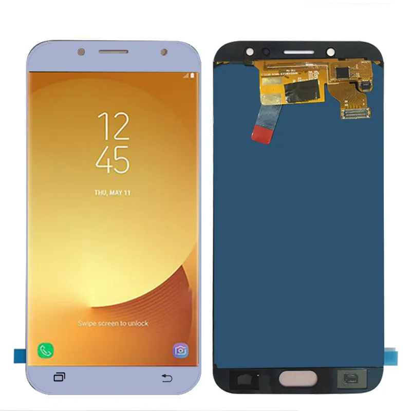 TFT ЖК-дисплей для samsung Galaxy J7 Pro J730 ЖК-дисплей+ сенсорный экран J730F J730G J730FM регулировка яркости Pancel