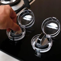 2pc kitchen stove gas knob covers gas oven stove knob cover guard shield switch protective for kitchen children protection tools