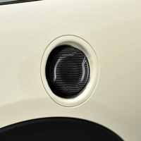 auto fuel tank cover sticker for mini cooper f55 f56 f57 carbon fiber fuel tank cap protective shell car accessories exterior