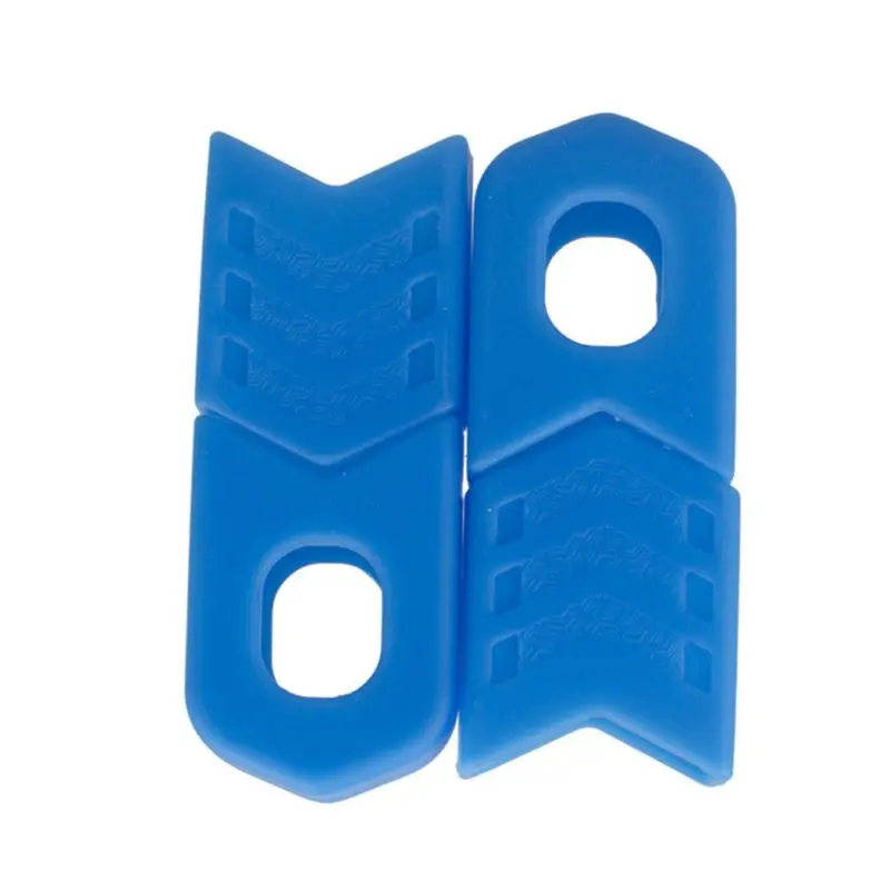 

69HD 2 Pcs Bike Crank Protector Arm Boots MTB Road Bike Crankset Protective Silicone Sleeve Case Dust Proof Cover Boot