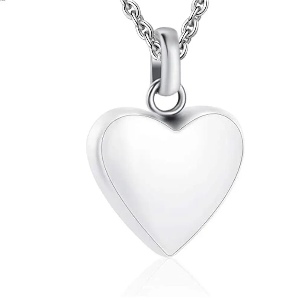 Кремация ювелирные изделия ожерелье с урной на память для пепла любовь сердце