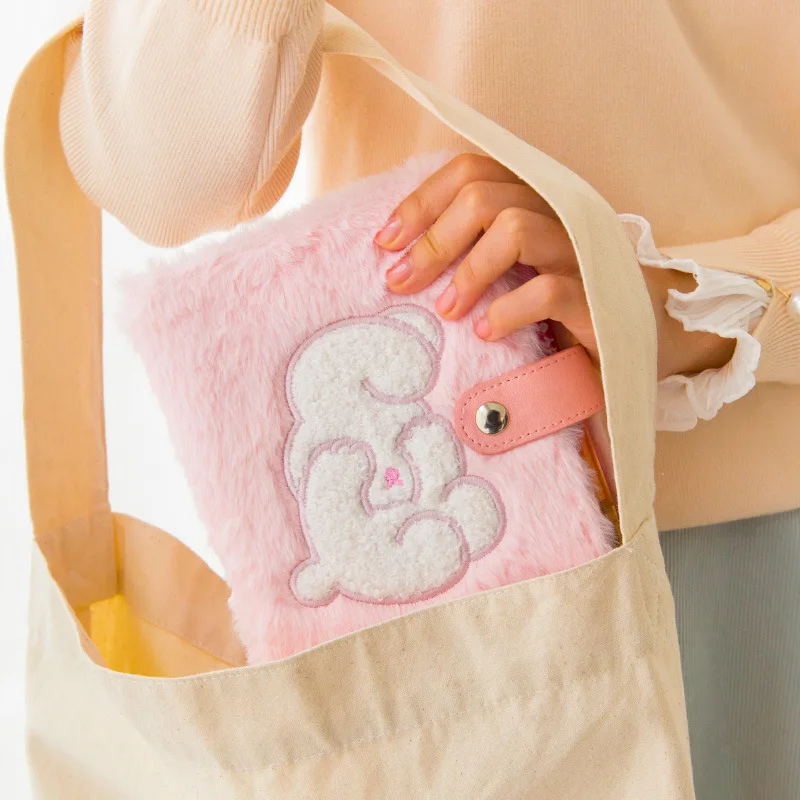 Школьный милый журнал блокнот Мишка кролик рисунок ежедневник канцелярские