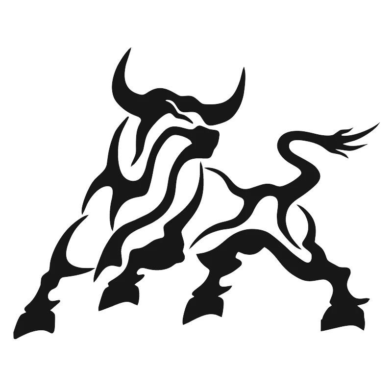 Бык векторный рисунок