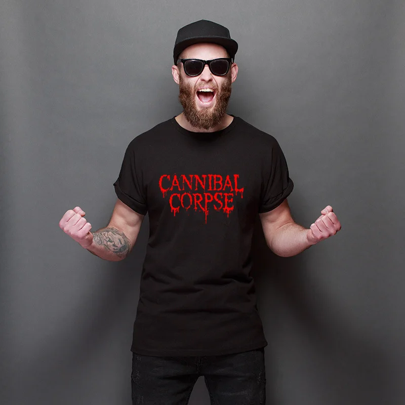 

Birthday Day Cannibal Corpse Unique Leisure T Shirts 100% Cotton Men's T-Shirts Oversized Street TShirts For Students