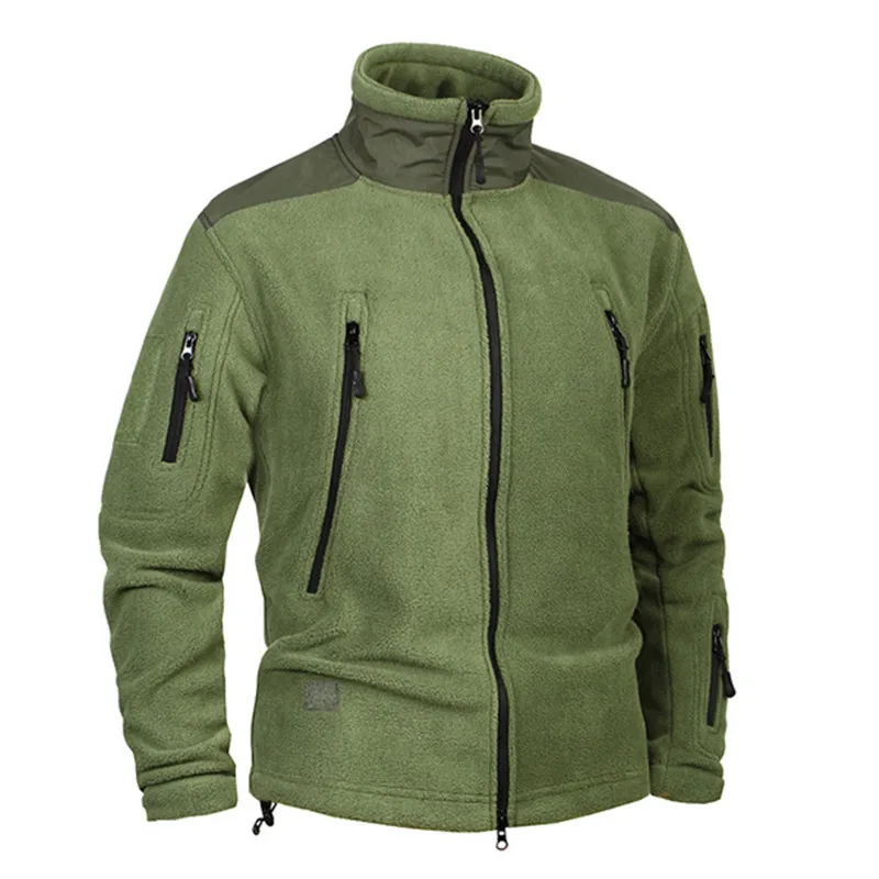 

Military Men Fleece jackets Autumn Winter Thick warm Tactical jacket Outdoor Army fans camping climbing Hunting Hiking coats