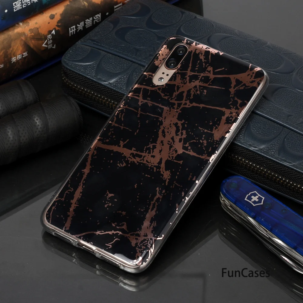 Simple Soft Silicone Cover For case Huawei P20 Matte Case Phone sFor Ascend phone Cellphone Bumper Cases Capa | Мобильные телефоны