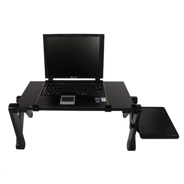 

Homeware Folding Table Multifunctional Computer Desk Office Folding Table 48*26 Black