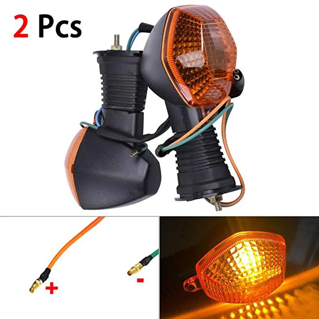 

2pcs Motorcycle Turn Signal Light Amber Lamp Indicator Motorcycle Modified Light For Kawasaki S650 Z1000 Suzuki Dl650 Dl1000