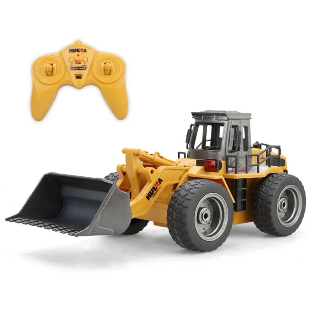 

Alloy Bulldozer Wireless Remote Control Engineering Vehicle Tractor Children's Excavator Model Toy Car