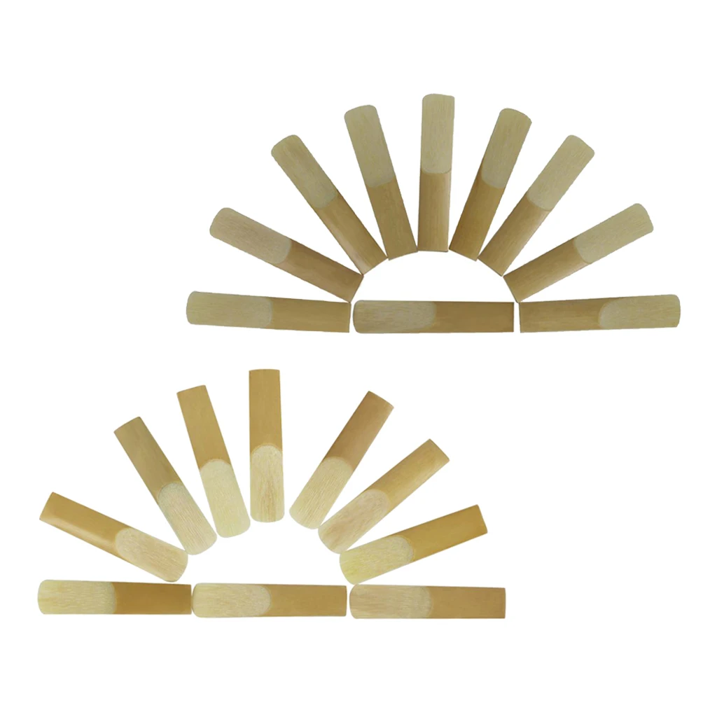 

10pcs Soprano/Tenor Sax Saxophone Reeds for Wind Woodwind Instrument Parts