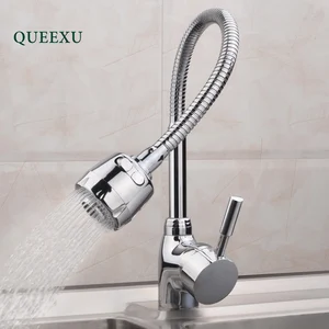 fast shipping kitchen faucets 360degree tap for kitchen rotatable spout handle kitchen spigots sink basin adjustable free global shipping