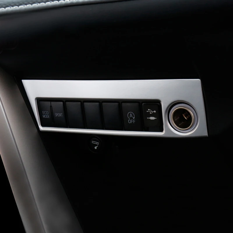 

Матовый АБС-пластик для Toyota RAV4 2016 2017 2018 автомобильные аксессуары интерьерная крышка прикуривателя декоративная Автомобильная наклейка Стайлинг 1 шт.