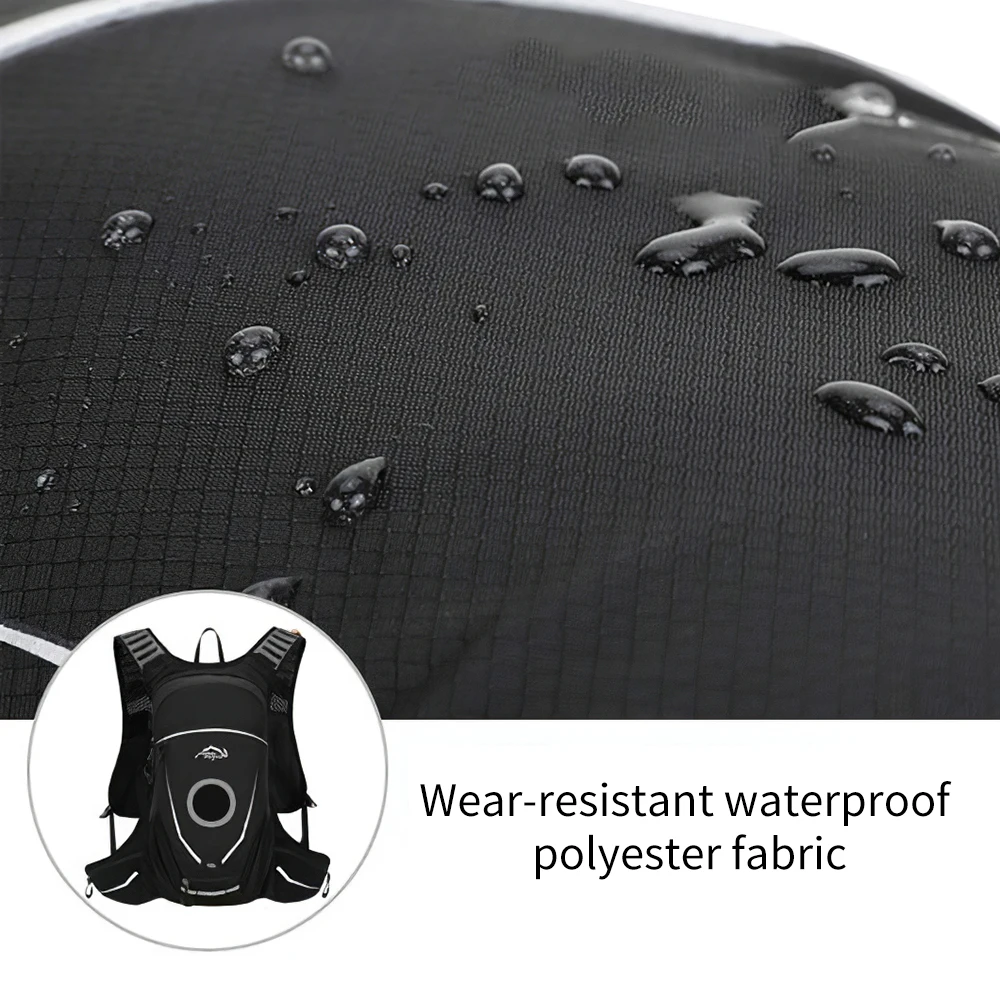 

Outdoor Travelling Backpack 18L Capacity Hydration Pocket Bag Cycling Riding Backpack Waterproof Breathable Hiking Backpack