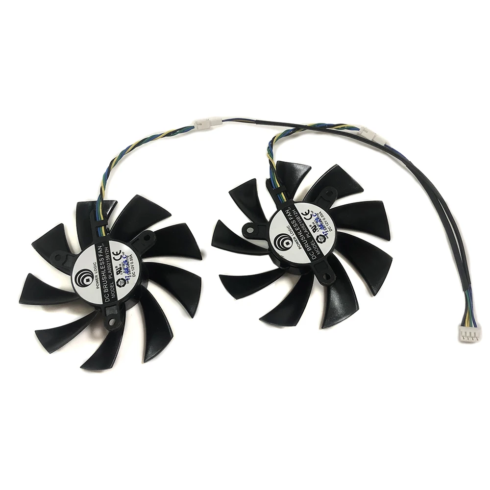 2 pcsset pla09215b12h gpu cooler for zotac rtx 3060 twin edge oc video card can replace cf9015h12s free global shipping
