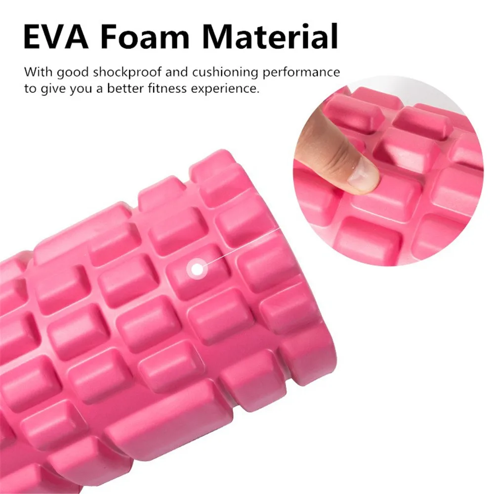 

Yoga Column Gym Fitness Foam Roller Pilates Yoga Exercise Back Muscle Massage Roller Soft Yoga Block Muscle roller