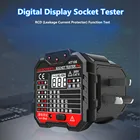 Тестер для розеток HT106, профессиональный детектор напряжения, с вилкой Стандарта UKEU, с нулевой линией полярности