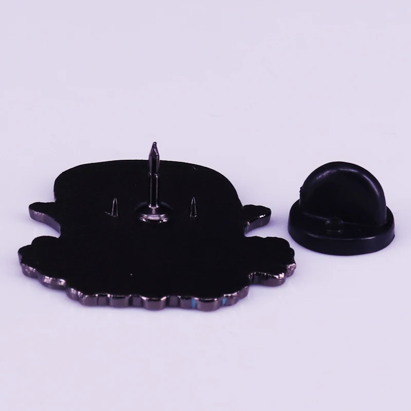 Забавная брошь в виде саркастического интроверта эмалированная для взрослых с