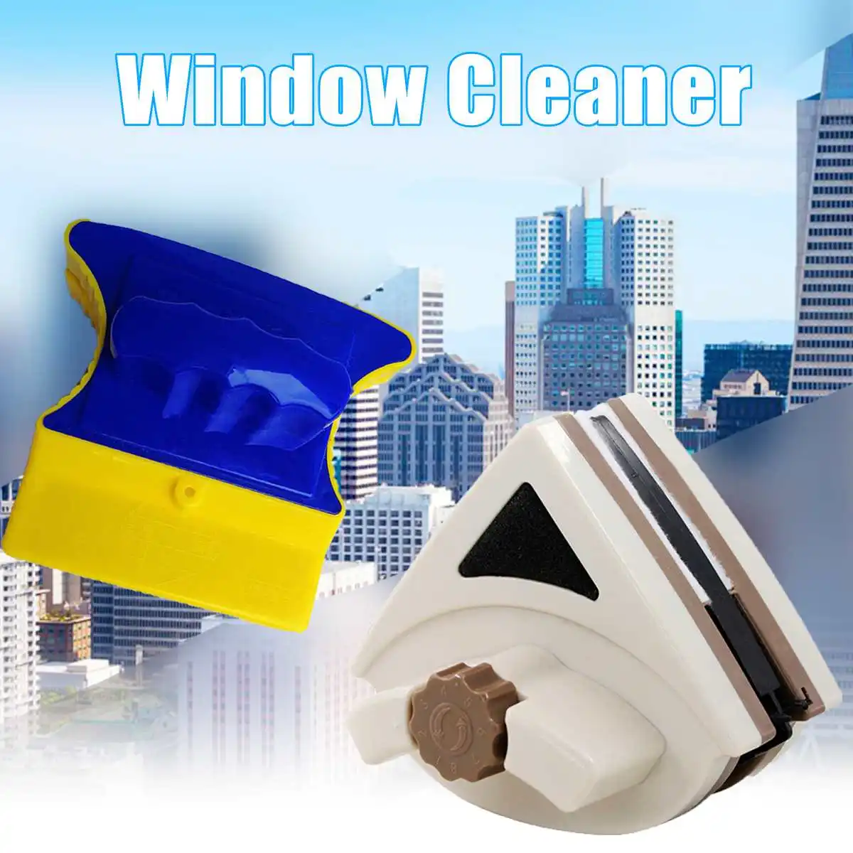 Магнитная щетка для мытья окна двухстороннее устройство очистки 3-5 мм/5-25 мм