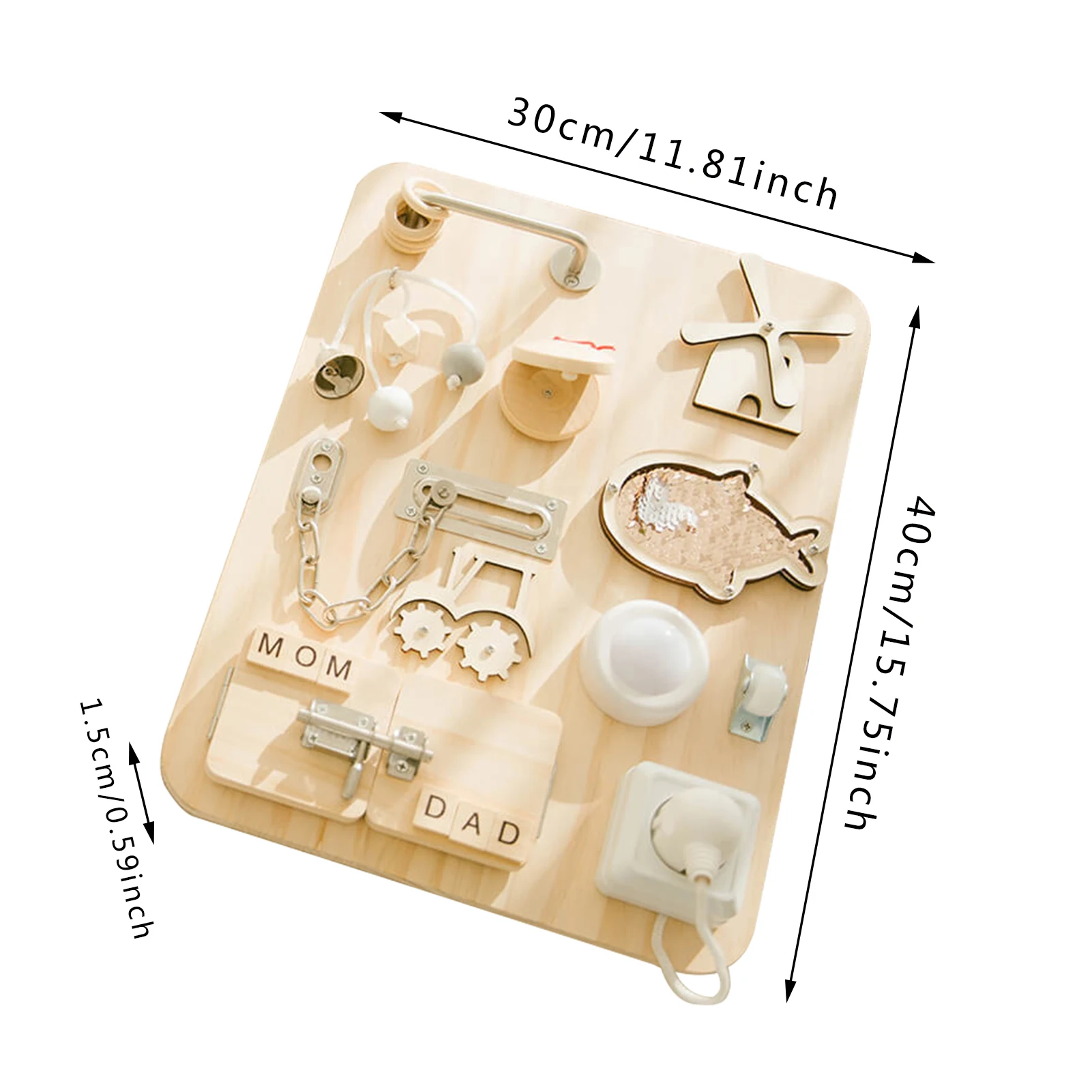 

Children Toy Board Busyboard Early Education Toys Teaching Aids Montessori Wholesale Customized Baby Montessori Enlightenment
