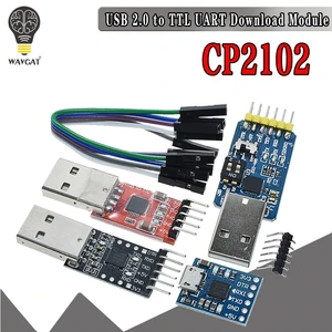 CP2102 USB 2,0 к UART TTL 5-контактный разъем модуль последовательный преобразователь STC Замена FT232 CH340 PL2303