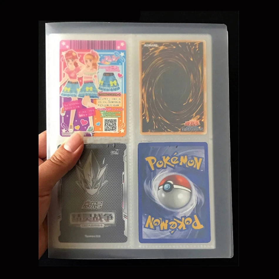 

192 вместительные прозрачные Альбомы для карт Pokemon; MTG; Magic Yugioh; Карточки для настольных игр; Альбом; Книга; Держатель