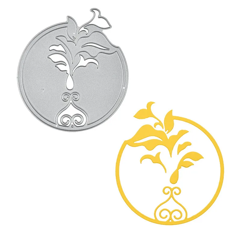 Eastshape цветок круглые металлические режущие штампы рождественские трафареты для