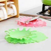 multifunction spatula ladle shelf spoon rest pot lid holder rack cover strainer pad stand containers kitchen complements tool