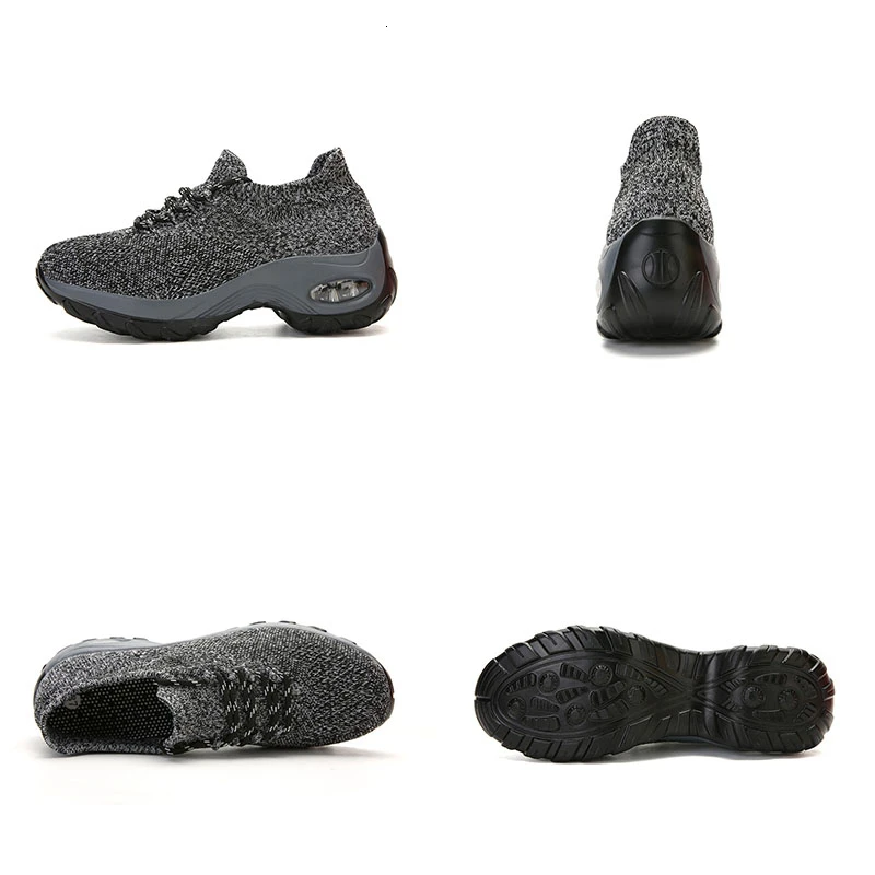 Женские кроссовки на плоской подошве цветные Нескользящие с амортизацией