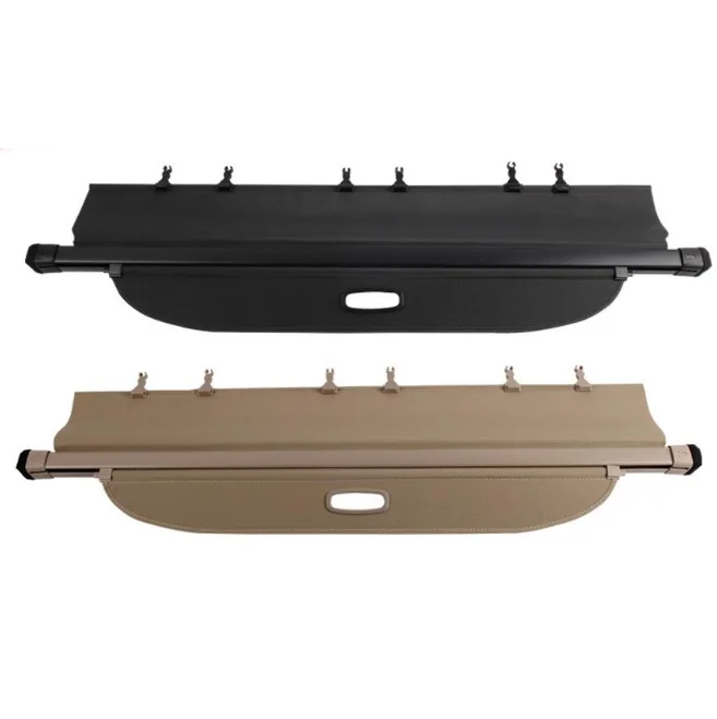 

High Quality Car Rear Trunk Security Shield Cargo Cover For Geely GX7 2013 2014 2015 2016 ( black, beige)