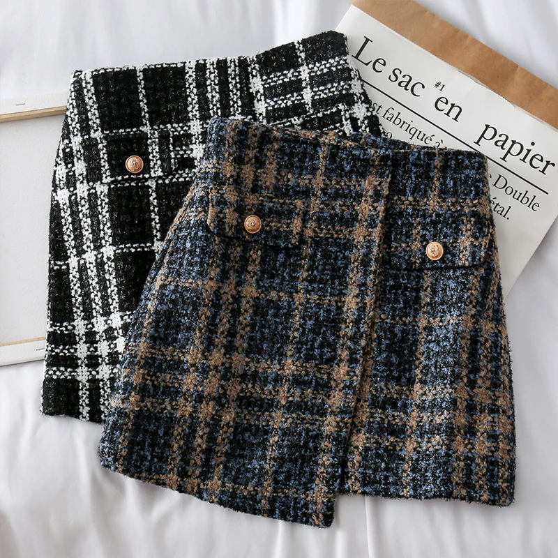 2019 Новая модная женская одежда осенняя стандартная юбка мини юбка|Женские юбки| |