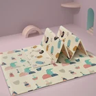 Складной детский игровой коврик из вспененного полиэтилена, мягкий коврик для лазания, обучающий детский игровой коврик