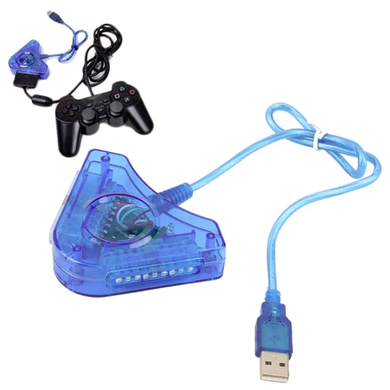 Для Playstation PS2 к ПК USB адаптер конвертер двойной контроллер плеер кабель