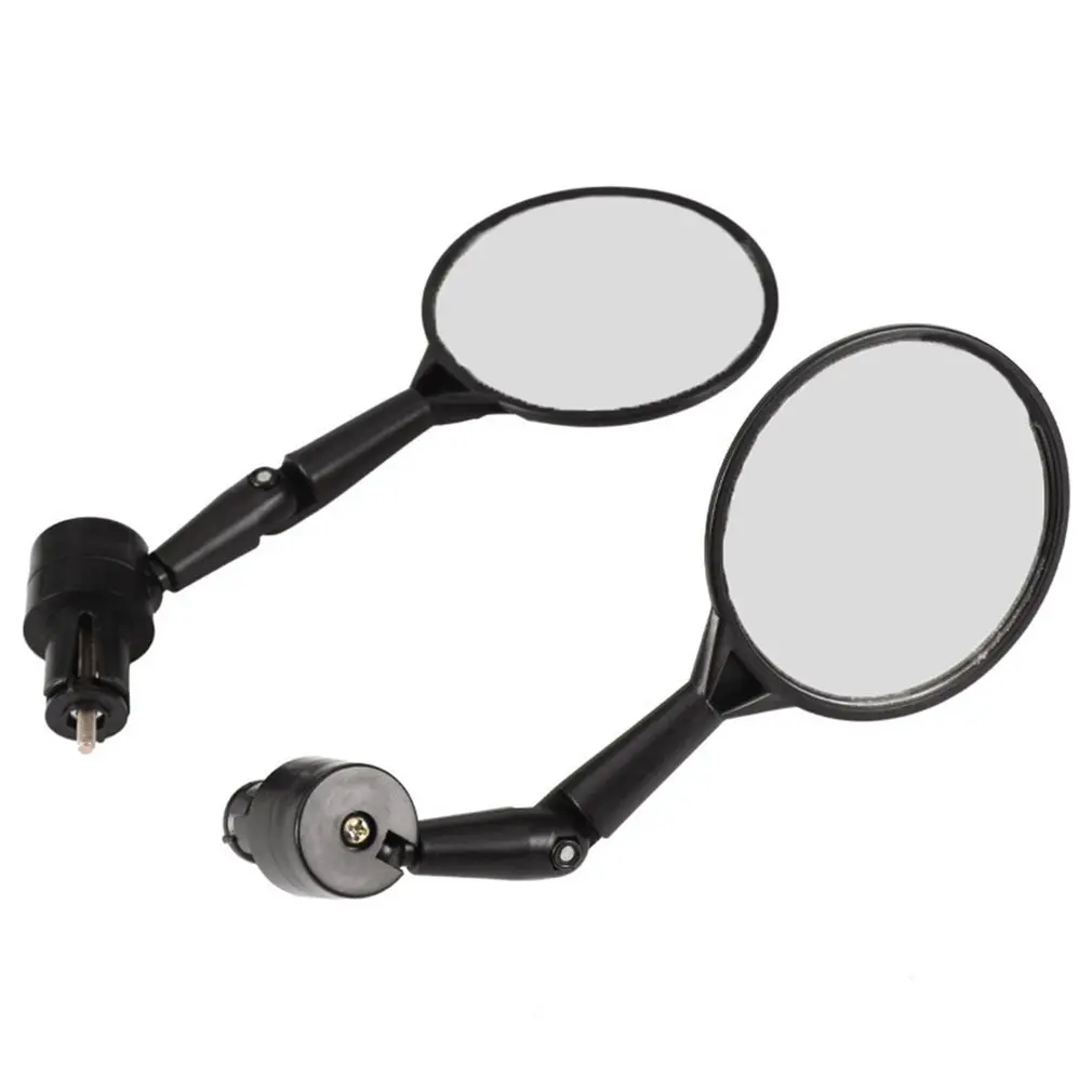 

Bicycle Handlebar Reflector Rear View Mirror Mountain Bike Electrical Bike Scooter HD Wide-Range Adjustable Angles Mirror New