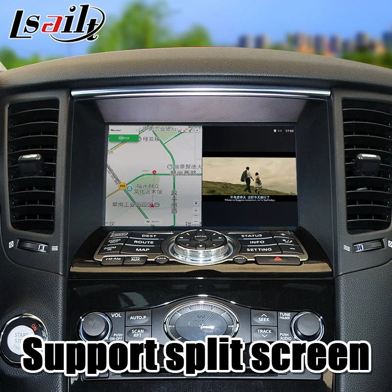Видеоинтерфейс Lsailt Android 9 0 GPS навигационная коробка для Infiniti QX50/60/70/80/Q70 2012 2017 с WIFI