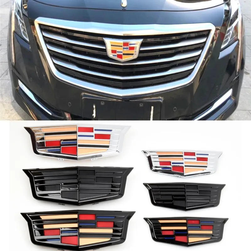 Для Cadillac XTS XT5 XT6 ATSL ABS автостайлинг Передняя решетка эмблема хромированная