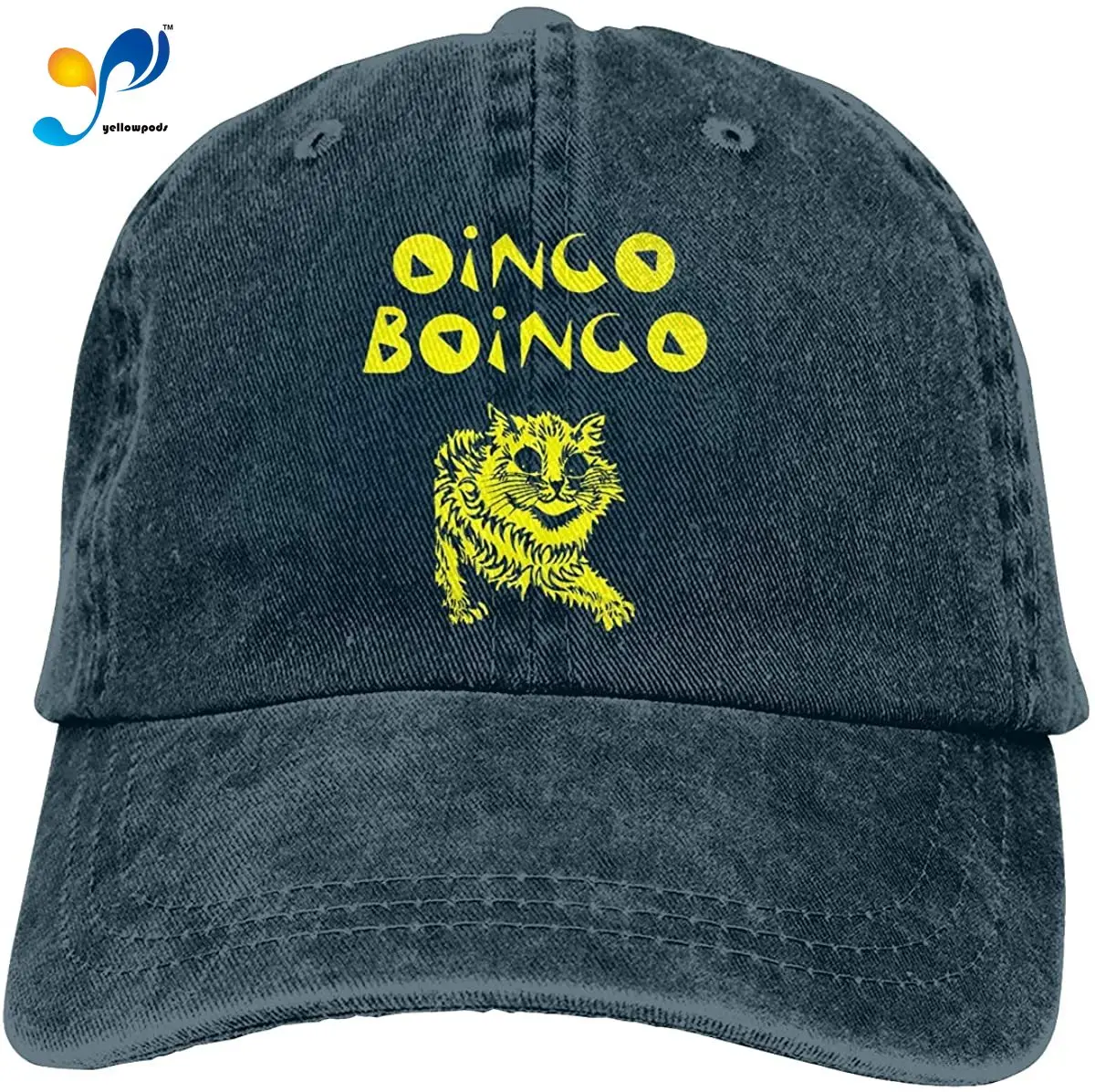 

Oingo Boingo Cat Unisex Music Cowboy Hat Adjustable Casquette Baseball Cap Black