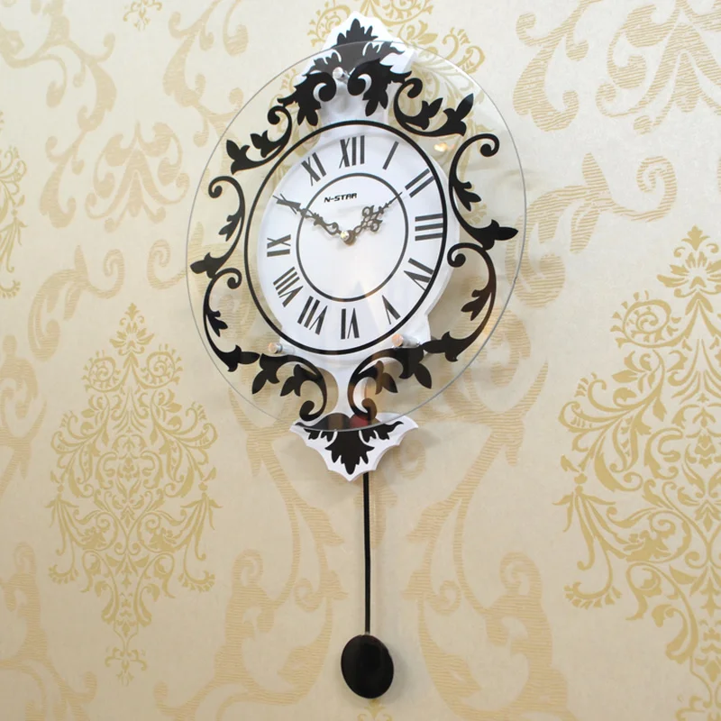 Современные европейские декоративные римские креативные модные часы