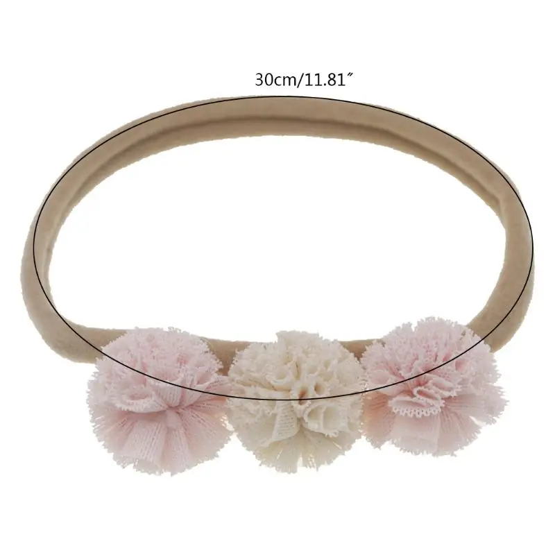 

28TA 10 Pcs/set Children Kid Bow Headband Baby Girls Hairband Turban Bowknot Headwear