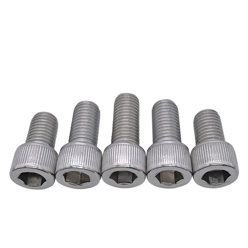 Din912 120Pcs/set M4 Stainless Steel Hex Socket Head Cap Screws Bolt Screw Accessories Kit Hardware Wholesale | Обустройство дома