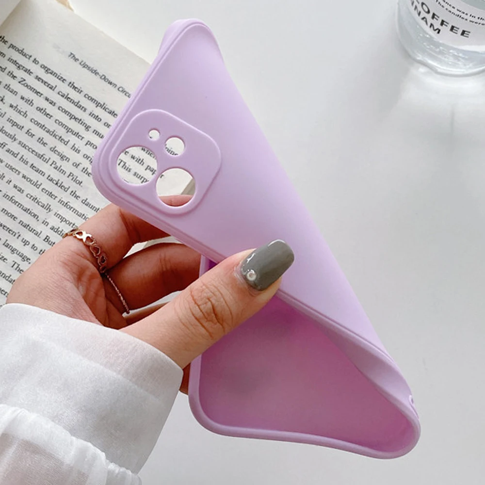 PUNQZY New spring flowers phone Case For iPhone 12 PRO Max 11 pro MAX 13 Pro MAX SE 7 8 Plus X XR XS MAX Girl TPU Silicone Case