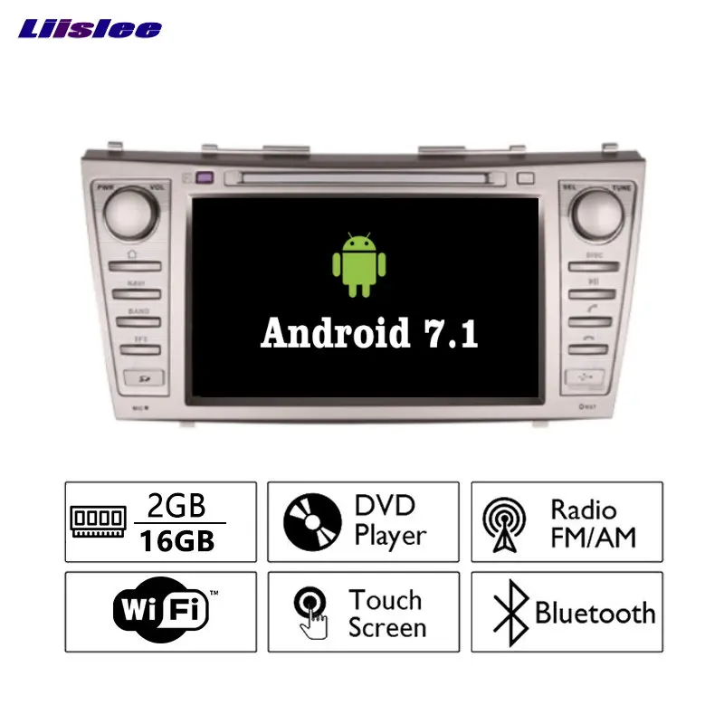 Liislee Android 7 1 2G RAM для Toyota Camry 2007-2011 Автомобильный Радио Аудио Видео Мультимедиа DVD