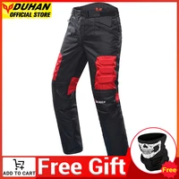 duhan mens motorcycle pants motocross trousers waterproof cycling pants off road racing clothing wear resistant protective gear