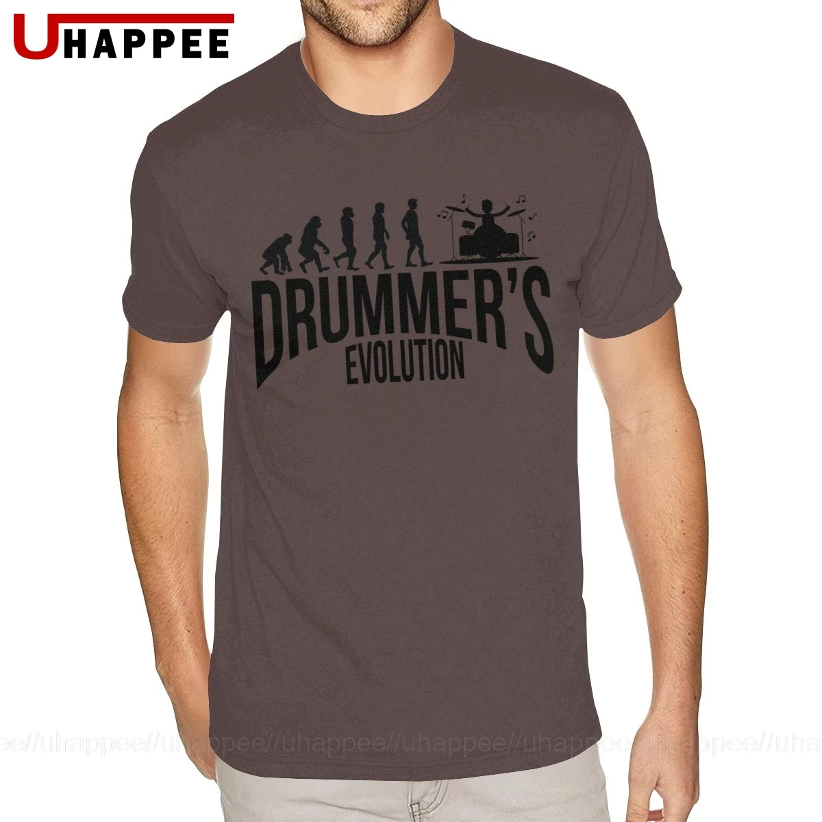 Дешевые Заказные Drummer'S Evolution футболки мужские дизайн ваш собственный короткий