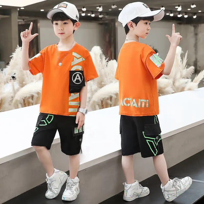 Комплект из шорт и шортов для мальчиков 4-12 лет |