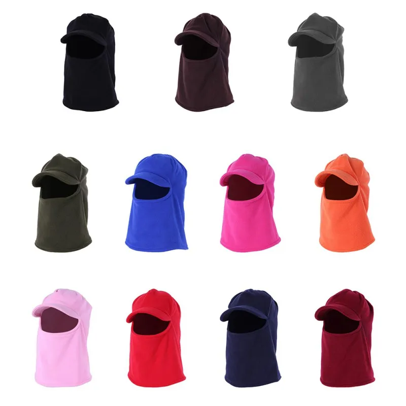 

Outdoor Windproof Hat Winter Warm Mask Cycling and Riding Cold Fleece Hats Bicycle Thermal Fleece Balaclava Hat Beanies Warm Hat