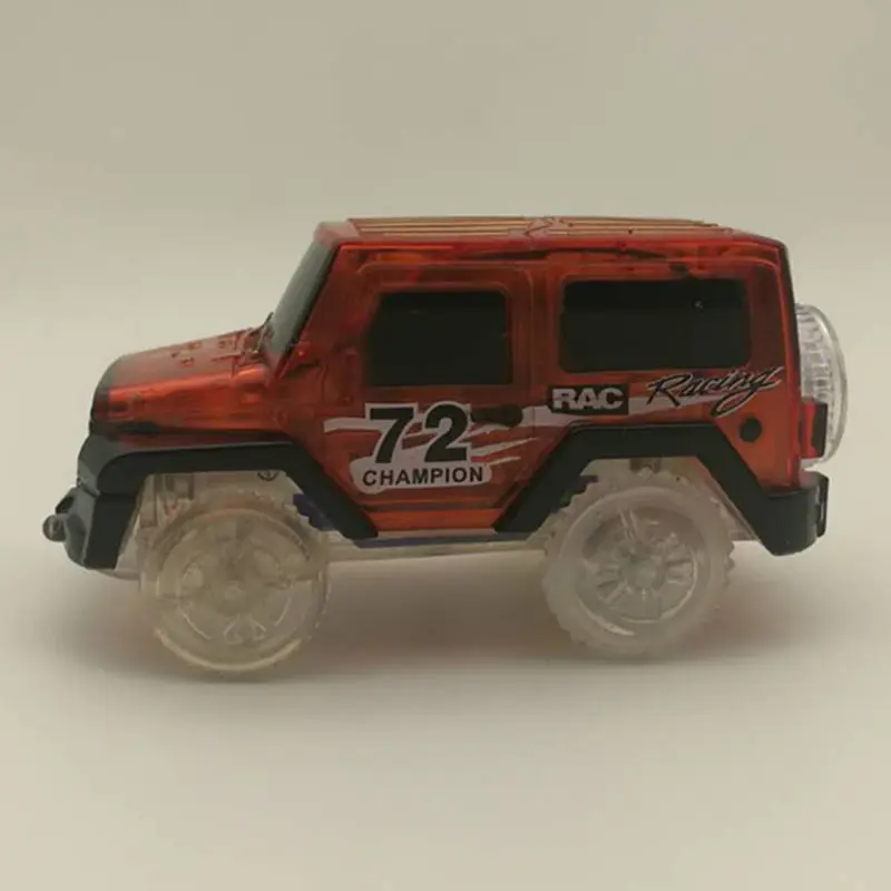 Автомобили со светодиодной подсветкой светящиеся гоночные трассы электронные