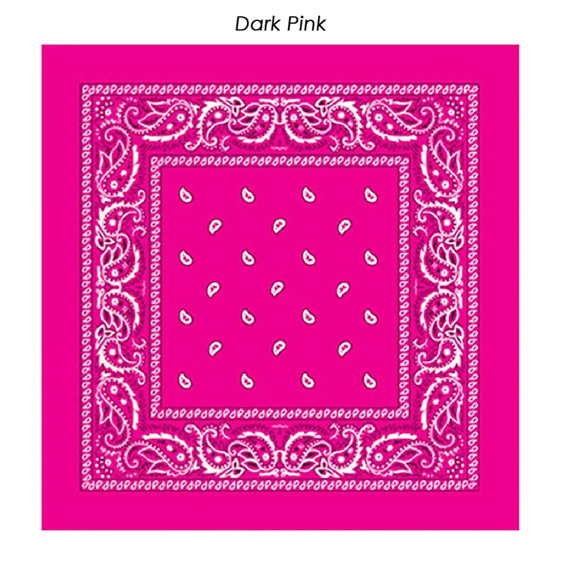 Dark Pink Новая мода много цветов женский классический платок Спортивный Платок квадратная одежда аксессуары смесь хлопок мягкий шейный шарф - Цвет: Dark Pink