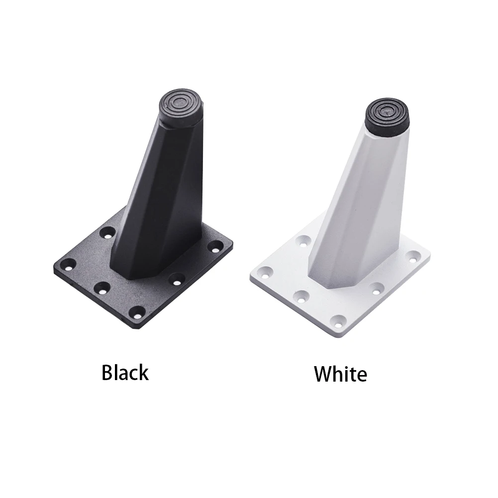 

4pcs Sofa Foot Furniture Table Legs Office Cupboard Couch Oblique Aluminum Alloy Practical Easy Install Modern TV Cabinet Home